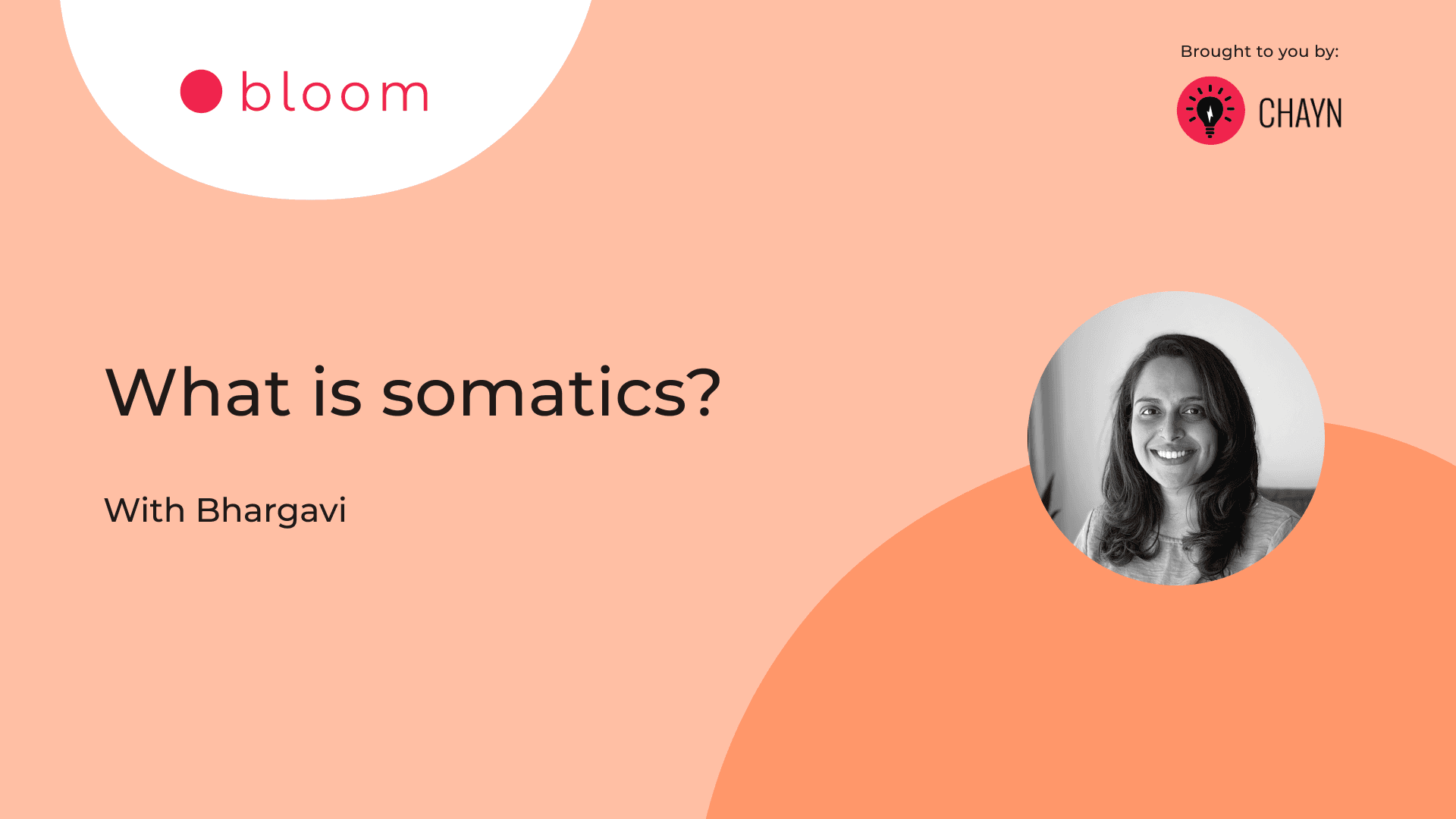 Preview image for "What is somatics. With Bhargavi"